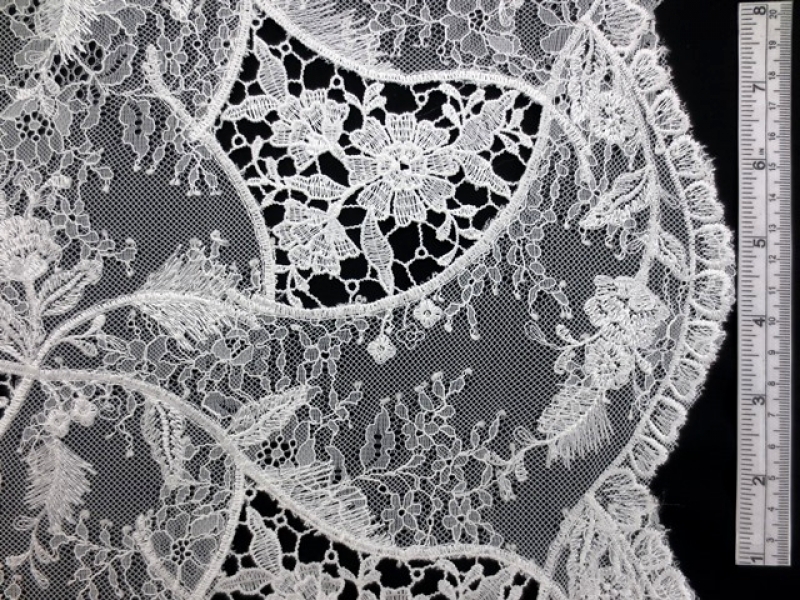 Embroidered Chantilly Lace | B&J Fabrics